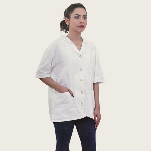 Silver Star Blouse de laboratoire blanche SS-002 Medium 50136