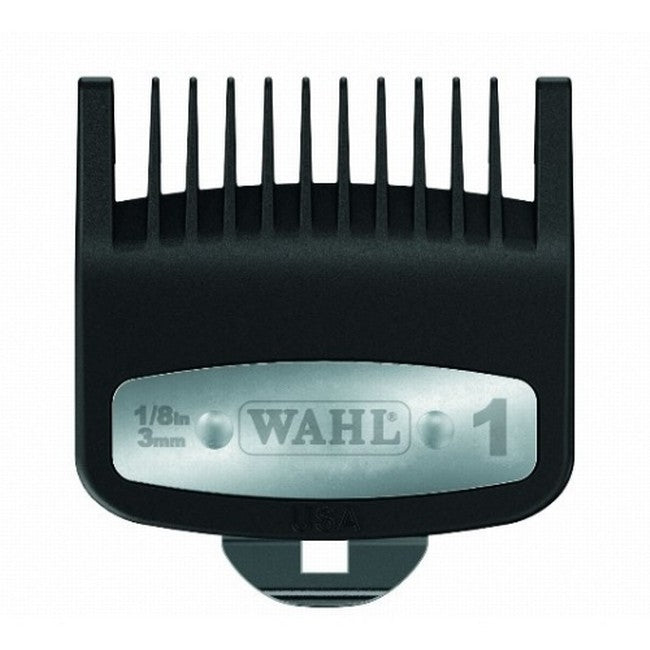Wahl Guide de coupe Premium avec clip métal 25,4 mm Noir 53107