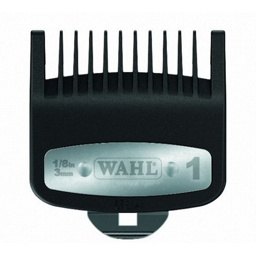 Wahl Guide de coupe Premium avec clip métal 25,4 mm Noir 53107
