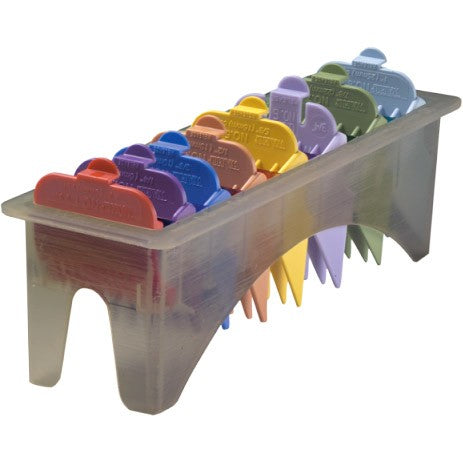 Wahl Lot de 8 guides de coupe codés par couleur #53152