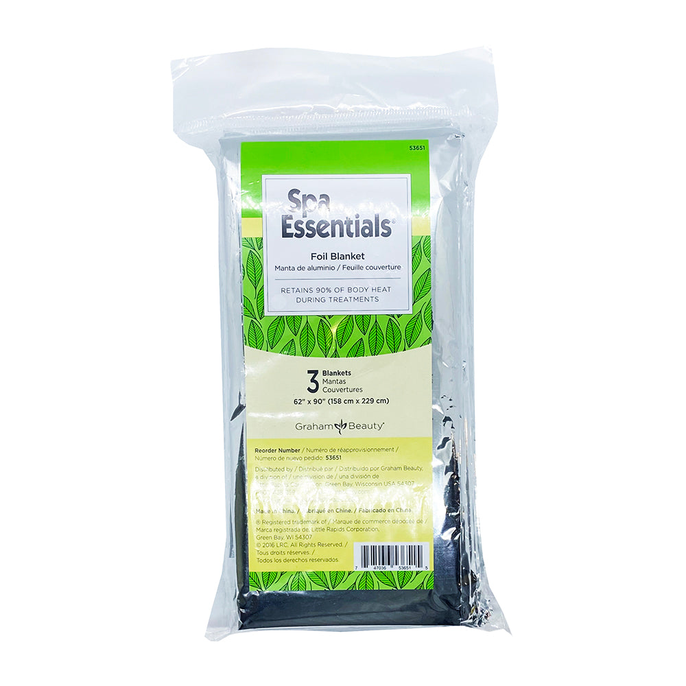 Couverture de survie en aluminium Graham Spa Essentials 157 cm x 228 cm (3 unités) 53651