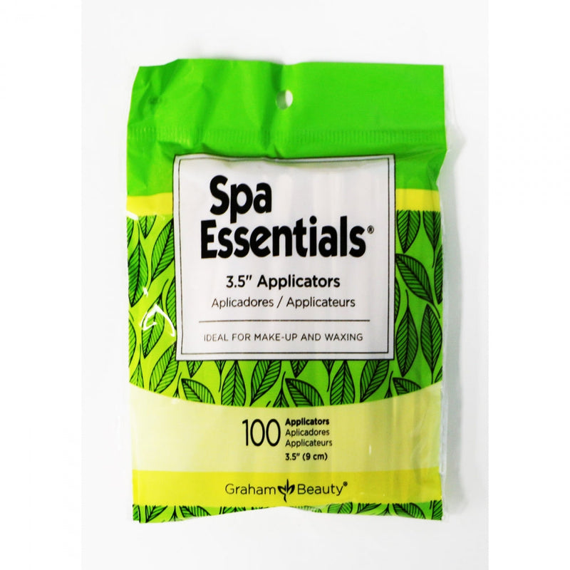 Applicateurs Graham Spa Essentials 3,5" (yeux/lèvres) 100 unités. 54258