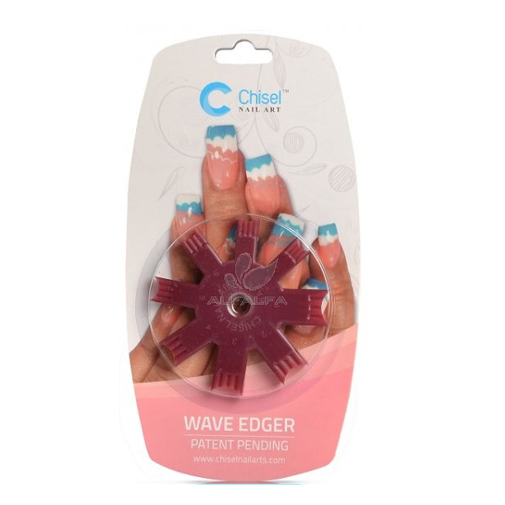 Chisel Nail Art Brevet en instance - Wave Edger