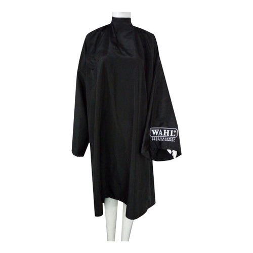 Cape de salon Wahl avec manches noir 168 cm x 114 cm 56762