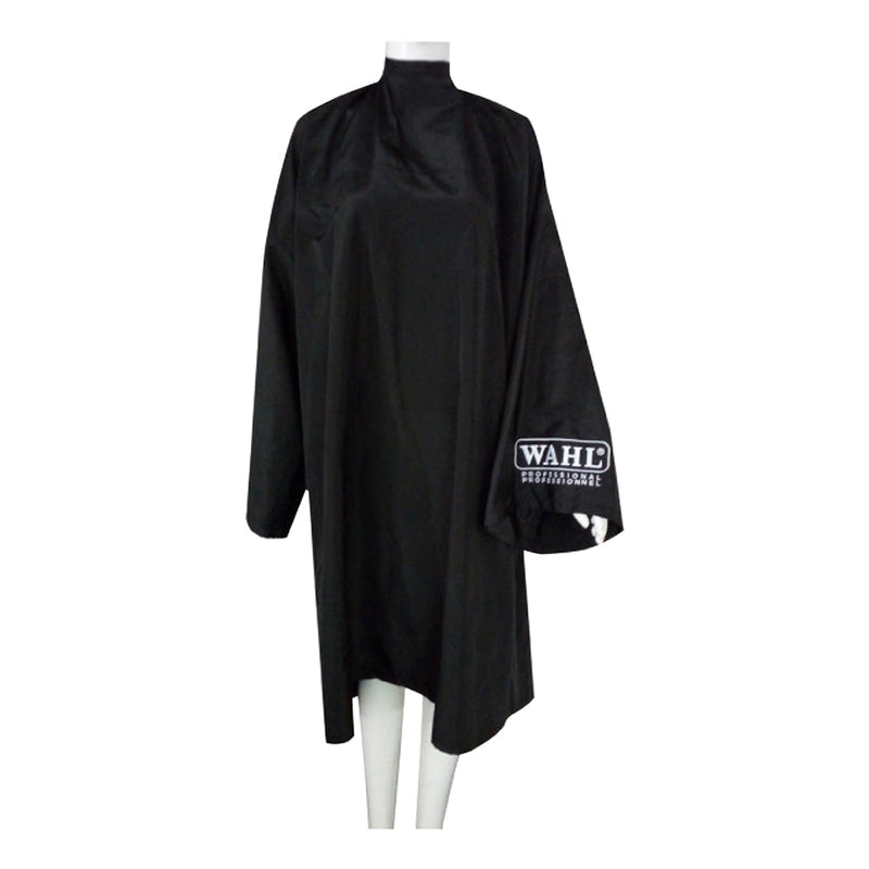 Cape de salon Wahl avec manches noir 168 cm x 114 cm 56762