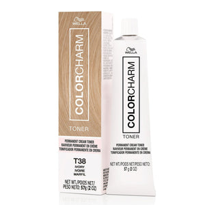 Wella Color Charm Toner Ivory T38 2 oz 57284