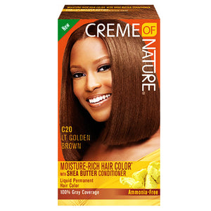 Creme Of Nature Coloration/Revitalisant C20 Brun Doré Clair64020