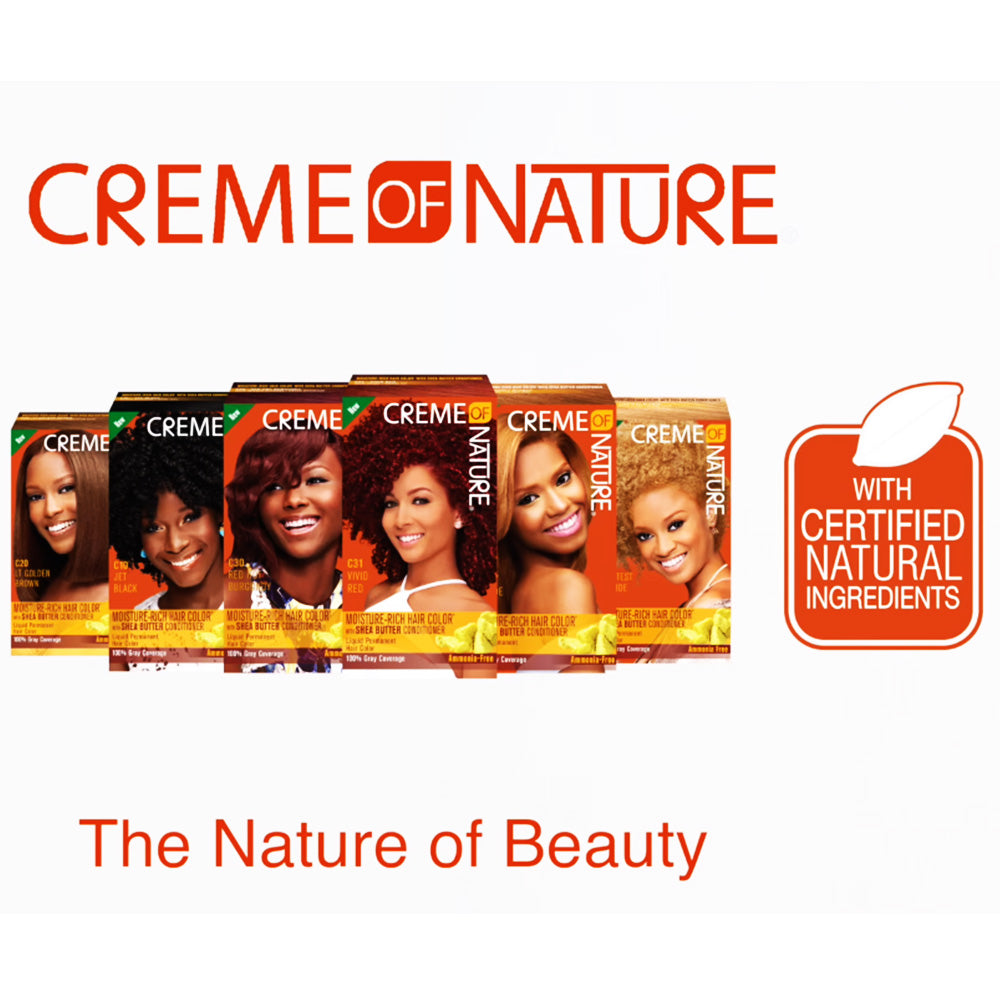 Creme Of Nature Coloration/Après-shampoing C30 Rouge Bourgogne Intense 64030