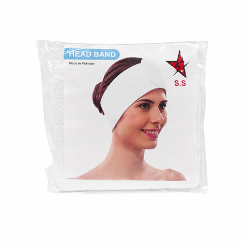 Celebrity BeautyTerry Head Band Large Size White 68835