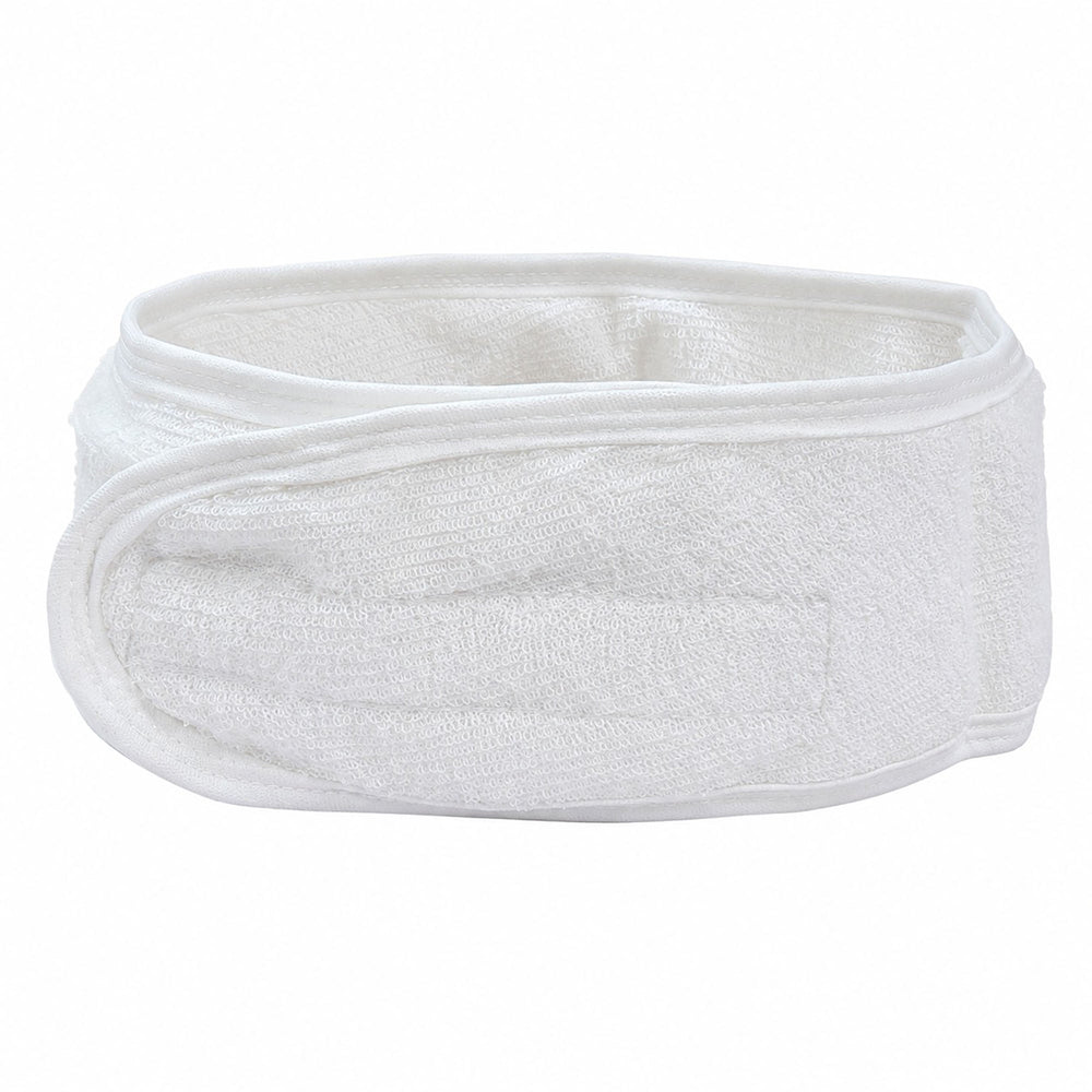 Serre-tête éponge grande taille blanc Silver Star BeautyTerry 22101