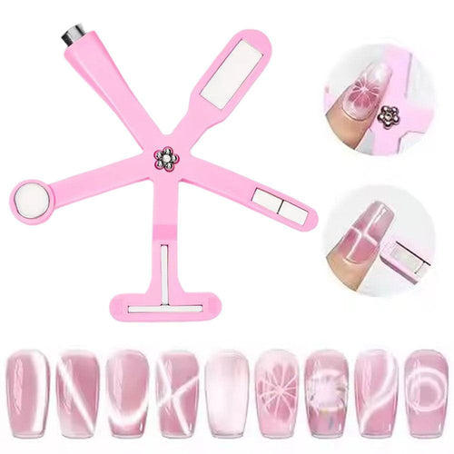 6in1 Multifunctional Cat Eye Magnet Pink 79922