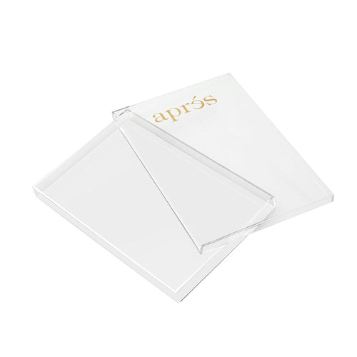 Apres Acrylic Nail Display Case White W/Apres Logo 72373