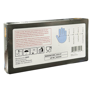 Gants d'examen en nitrile CleanShield noirs 100 pièces M 120BLK