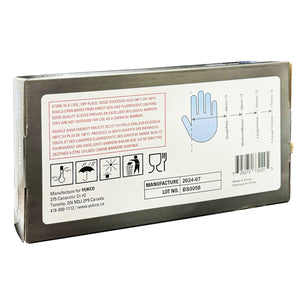 Gants d'examen en nitrile CleanShield noirs 100 pièces XL 140BLK