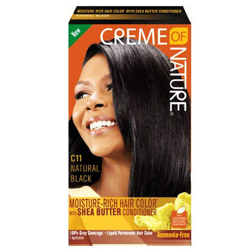 Creme Of Nature Coloration/Après-shampoing C11 Noir Naturel 78011