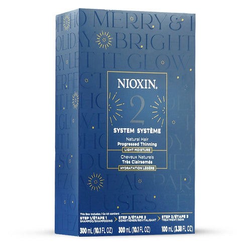 Nioxin2 Natural Hair Progressed Thinning L/M Kit 88681