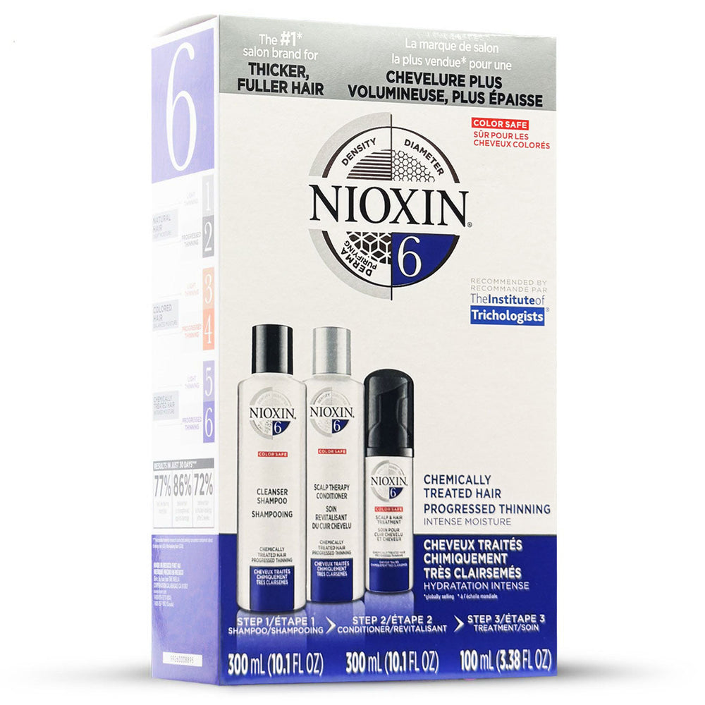 Nioxin 6 Cheveux Traités Chimiquement Affinés Progressif
