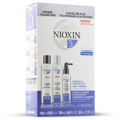 Nioxin 5 Cheveux Traités Chimiquement Légèrement Affinés 79545