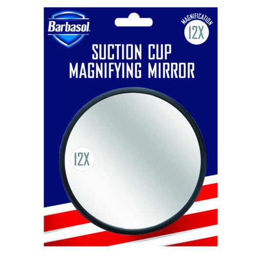Miroir Grossissant Ventouse 12X Barbasol 5" CBG1-9500-BLK