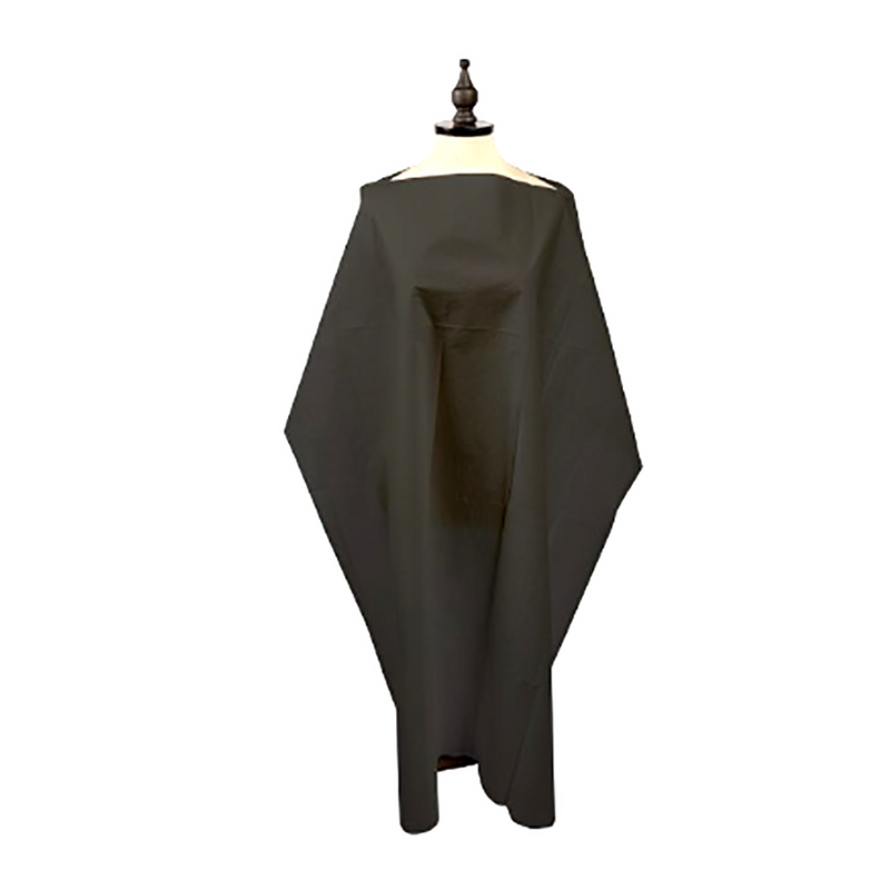 Capes de salon jetables Graham 54"x48" Noires Paquet de 25 86789