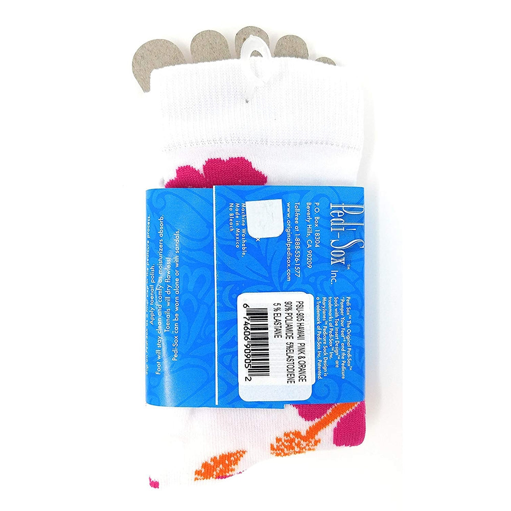 Ultra Pedi-Sox Hawaï rose et orange - 905-PSU