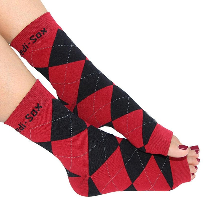 Ultra Pedi-Sox Argyle Rouge/Noir PSU-930