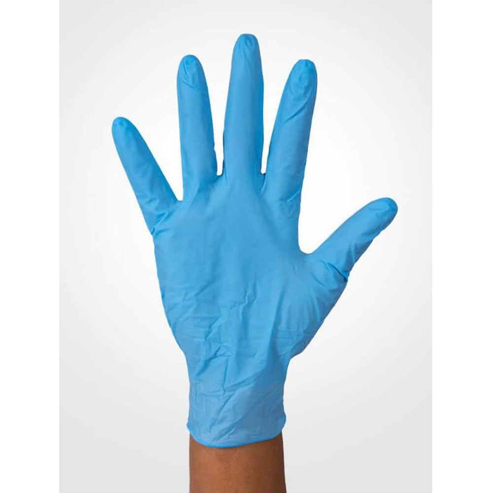 Gants Aurelia Robust Nitrile 5.0 Sans Poudre Bleus 100 Pièces XXL 93890