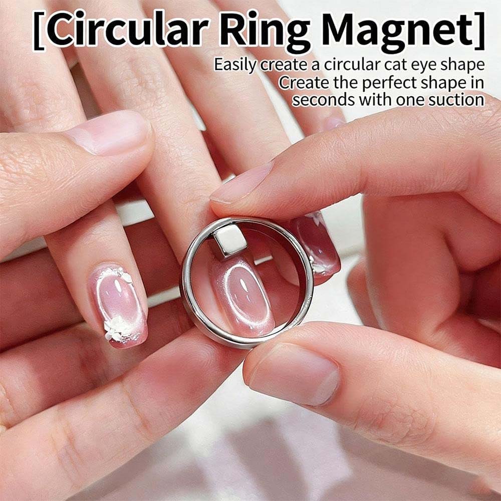 Aimant à ongles œil de chat circulaire 99027