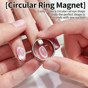Aimant à ongles œil de chat circulaire 99027
