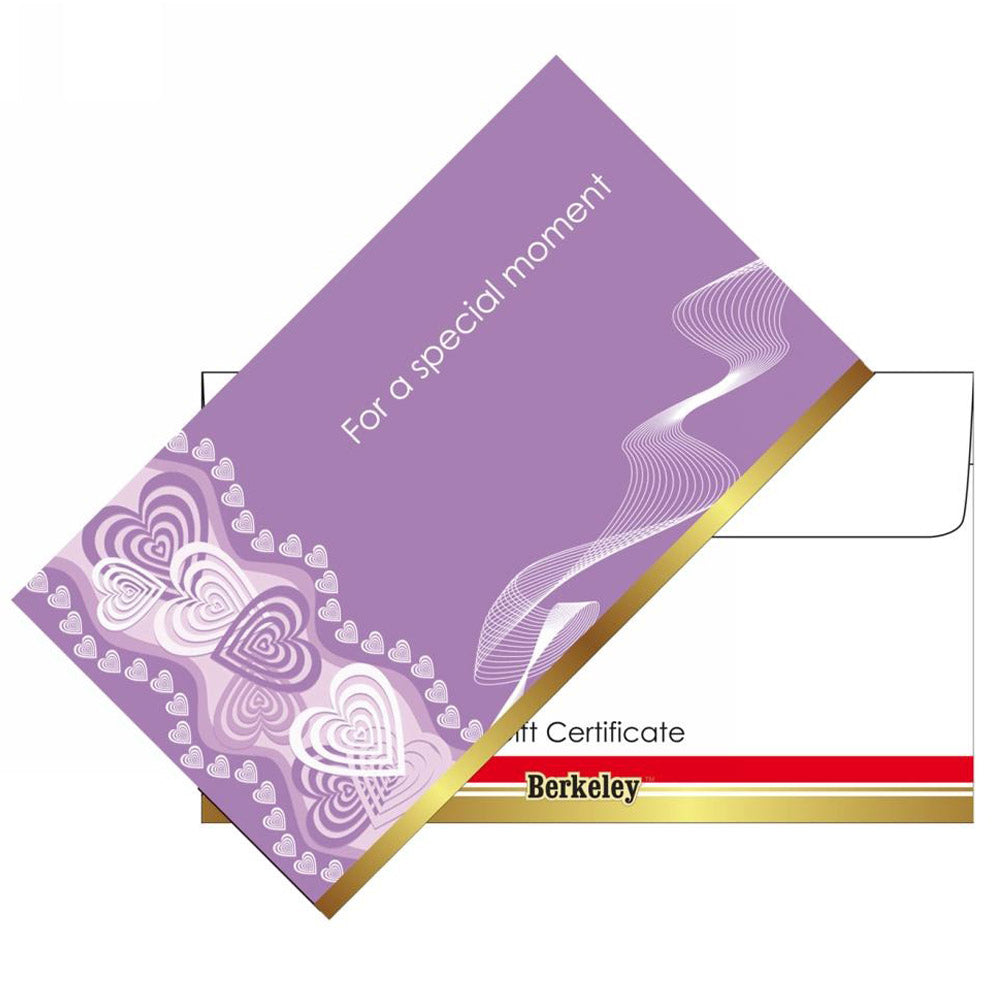 Enveloppe assortie pour chèque-cadeau, paquet de 50, EN107