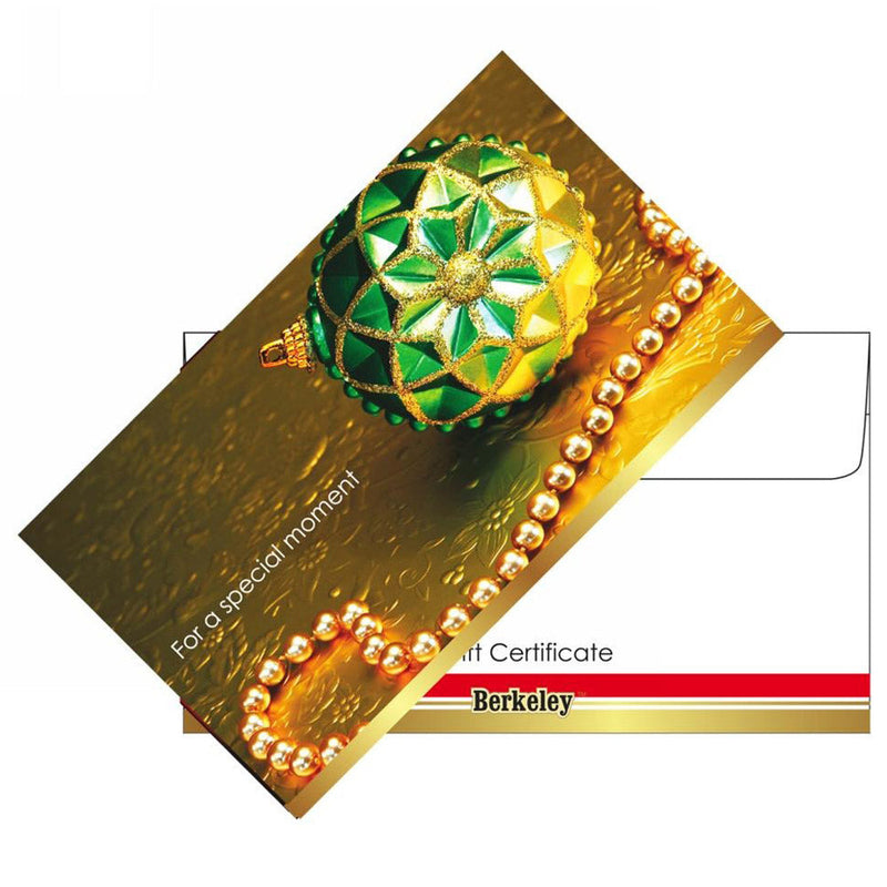 Enveloppe assortie pour chèque-cadeau - 50 pièces EN111