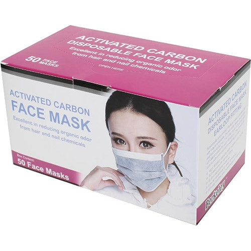 Masque buccal à charbon actif 4 couches avec attaches élastiques FM103
