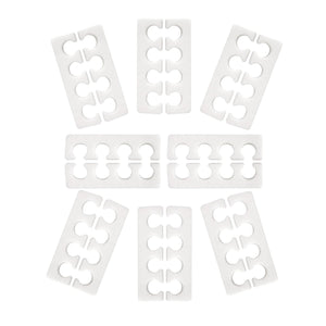 Ikonna Finger & Toe Separators - White 120pairs #TS-W1