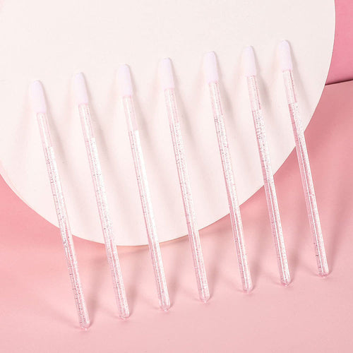 Disposable Pink Lip Brushes 50PK 00390