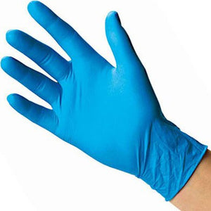 Gants nitrile Hands On Cobalt P/F bleus 100 unités grande taille 130CB