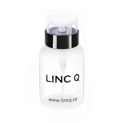 Flacon vide verrouillable Linc Q Clear avec distributeur à poussoir, 220 ml, 00220