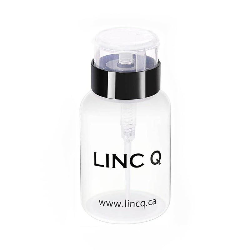 Flacon vide verrouillable Linc Q Clear avec distributeur à poussoir, 220 ml, 00220