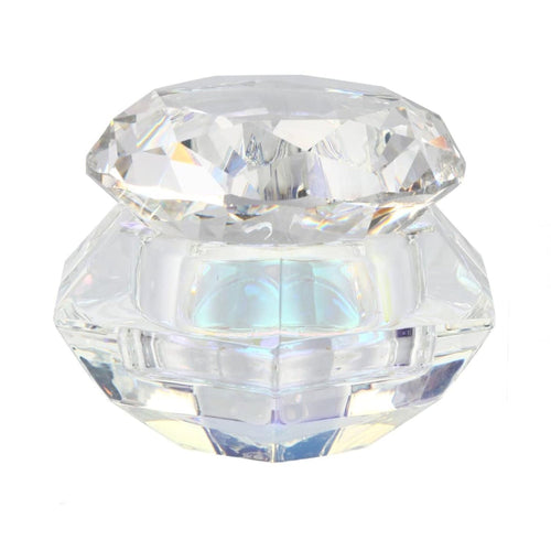 Crystal Jar Diamond Style White CJ-DW 04800