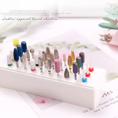 Support pour embouts de ponçage Cre8tion 30 trous 10380