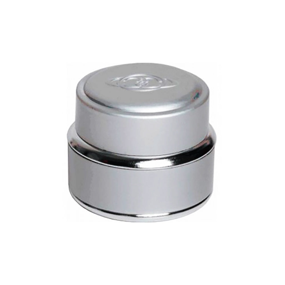 Pots en verre gainés d'aluminium Berkeley Argent - 2 oz. BT131SV