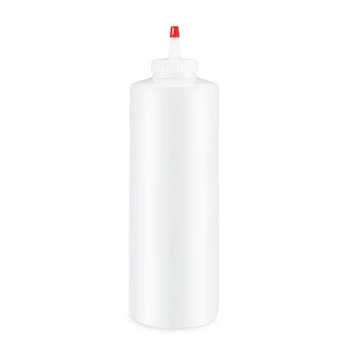 Plastic Squeezable Cylinder Bottle 12 oz 18125