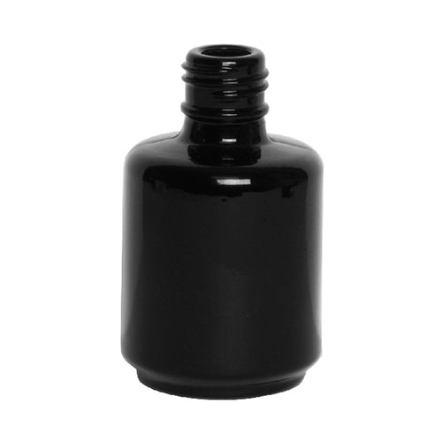 Flacon peint Berkeley 0,5 oz/15 mm NOIR BRILLANT BT253-GB