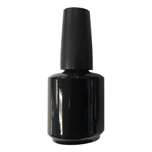Flacon peint Berkeley 0,5 oz/15 mm NOIR BRILLANT BT253-GB