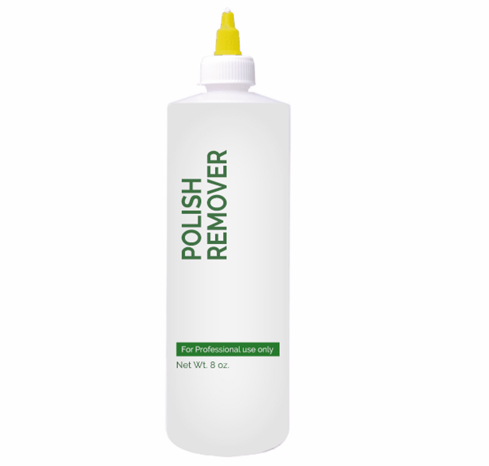 Bouteille en plastique étiquetée Cre8tion, 8 oz, Dissolvant à vernis 26021