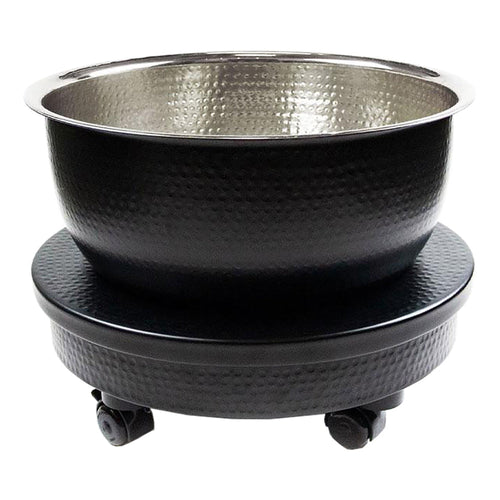 Chariot de Pédicure Martelée Noir Noel Asmar PB3002B