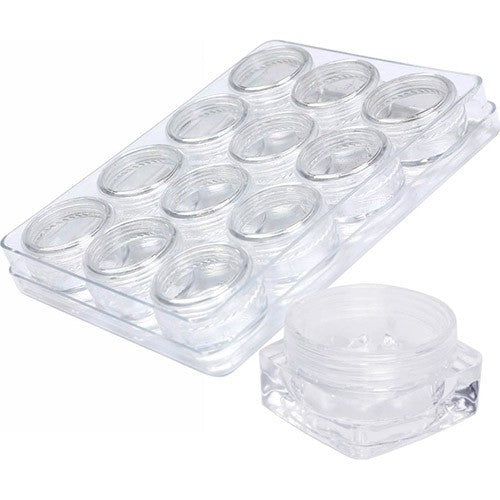 Pot carré Berkeley 5ml 1,17"x1,17" x 0,62" lot de 12 - BT633