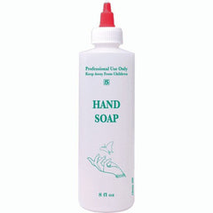 8oz Labeled Bottle With Cap - Hand Soap -  LB505
