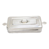 MBI-949 Instruments Sterilizing Tray With Cover 8"x4"x2"