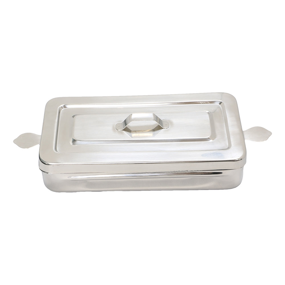 MBI-953 Plateau de stérilisation pour instruments avec couvercle 25,4 cm x 10,16 cm x 5,08 cm