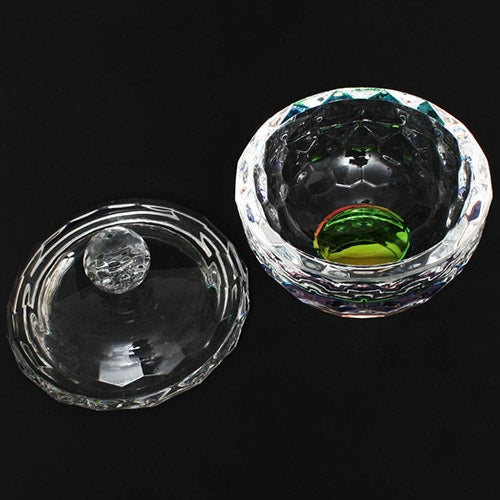 Pot en cristal taillé gravé rond Berkeley 2oz PJ137
